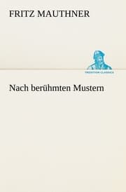 Cover von Nach berühmten Mustern
