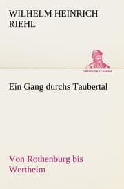Cover von Ein Gang durchs Taubertal