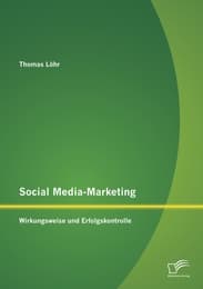 Cover von Social Media-Marketing: Wirkungsweise und Erfolgskontrolle