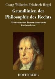 Cover von Grundlinien der Philosophie des Rechts