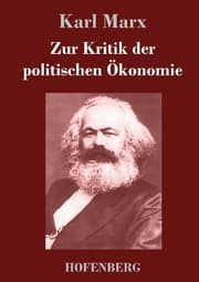 Cover von Zur Kritik der politischen Ökonomie