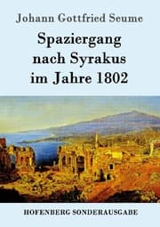 Cover von Spaziergang nach Syrakus im Jahre 1802