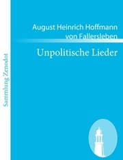 Cover von Unpolitische Lieder
