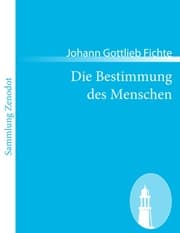 Cover von Die Bestimmung des Menschen