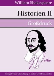 Cover von Historien II (Großdruck)