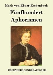 Cover von Fünfhundert Aphorismen