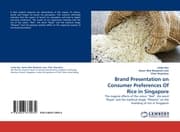 Cover von Brand Presentation on Consumer Preferences of Rice in Singapore