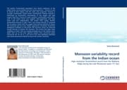 Cover von Monsoon variability record from the Indian ocean