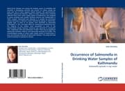 Cover von Occurrence of Salmonella in Drinking Water Samples of Kathmandu
