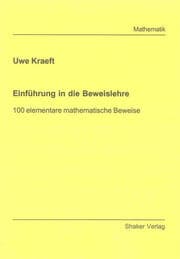 Cover von Einführung in die Beweislehre