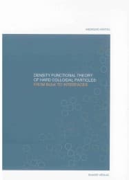 Cover von Density functional theory of hard colloidal particles: From bulk to interfaces
