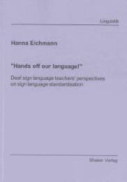 Cover von ''Hands off our language!''