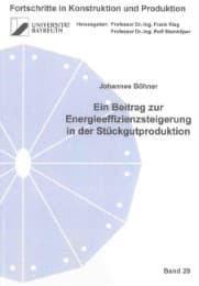 Cover von Ein Beitrag zur Energieeffizienzsteigerung in der Stückgutproduktion