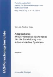 Cover von Adaptierbares Wiederverwendungskonzept für die Entwicklung von automatisierten Systemen
