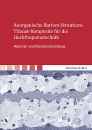 Cover von Anorganische Barium-Strontium-Titanat-Komposite für die Hochfrequenztechnik