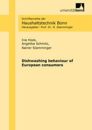 Cover von Dishwashing behaviour of European consumers