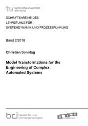 Cover von Model Transformations for the Engineering of Complex Automated Systems