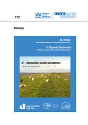 Cover von 48. IWASA Internationales Wasserbau-Symposium Aachen 2018 und 6. Siegener Symposium 'Sicherung von Dämmen, Deichen und Stauanlagen'