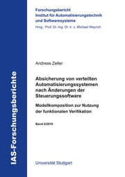 Cover von Absicherung von verteilten Automatisierungssystemen nach Änderungen der Steuerungssoftware