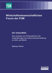 Cover von Der Indexeffekt