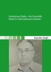 Cover von Snehamoy Datta - His Scientific Work in International Context