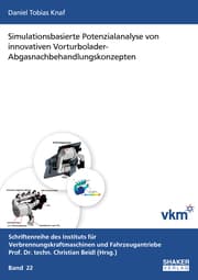 Cover von Simulationsbasierte Potenzialanalyse von innovativen Vorturbolader-Abgasnachbehandlungskonzepten