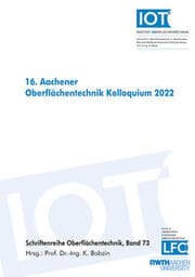 Cover von 16. Aachener Oberflächentechnik Kolloquium