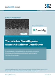 Cover von Thermisches Direktfügen an laserstrukturierten Oberflächen