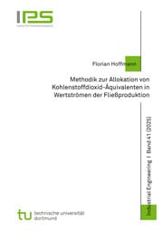 Cover von Methodik zur Allokation von Kohlenstoffdioxid-Äquivalenten in Wertströmen der Fließproduktion