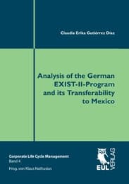 Cover von Analysis of the German EXIST-II-Program and its Transferability to Mexico