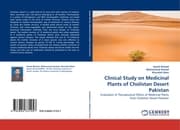 Cover von Clinical Study on Medicinal Plants of Cholistan Desert Pakistan