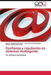 Cover von Confianza y reputacion en sistemas multiagente