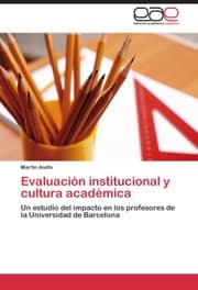 Cover von Evaluacion institucional y cultura academica