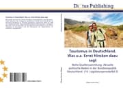 Cover von Tourismus in Deutschland.Was u.a.Ernst Hinsken dazu sagt