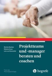 Cover von Projektteams und -manager beraten und coachen