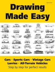 Cover von Drawing Made Easy: Cars, Lorries, Sports Cars, Vintage Cars, All-Terrain Vehicles