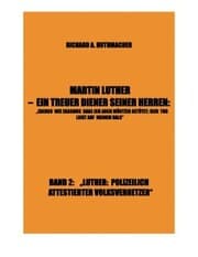 Cover von MARTIN LUTHER - LUTHER: POLIZEILICH ATTESTIERTER VOLKSVERHETZER