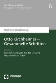 Cover von Otto Kirchheimer - Gesammelte Schriften