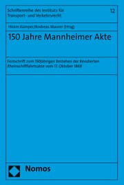 Cover von 150 Jahre Mannheimer Akte