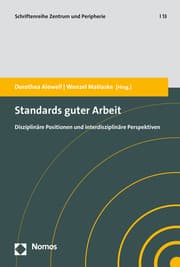 Cover von Standards guter Arbeit