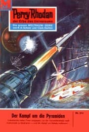 Cover von Perry Rhodan 214: Der Kampf um die Pyramiden