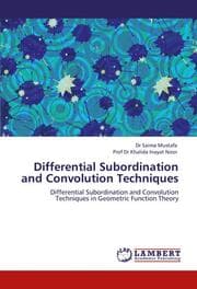 Cover von Differential Subordination and Convolution Techniques
