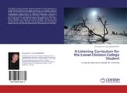 Cover von A Listening Curriculum for the Lower-Division College Student