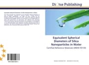 Cover von Equivalent Spherical Diameters of Silica Nanoparticles in Water