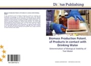 Cover von Biomass Production Potent.of Products in contact with Drinking Water