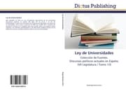 Cover von Ley de Universidades