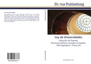 Cover von Ley de Universidades