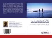 Cover von An Investigation Into The Executive Mayoral System