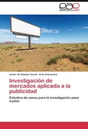 Cover von Investigacion de mercados aplicada a la publicidad