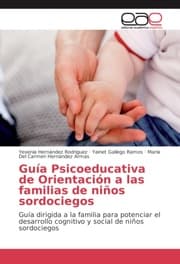 Cover von Guía Psicoeducativa de Orientación a las familias de niños sordociegos